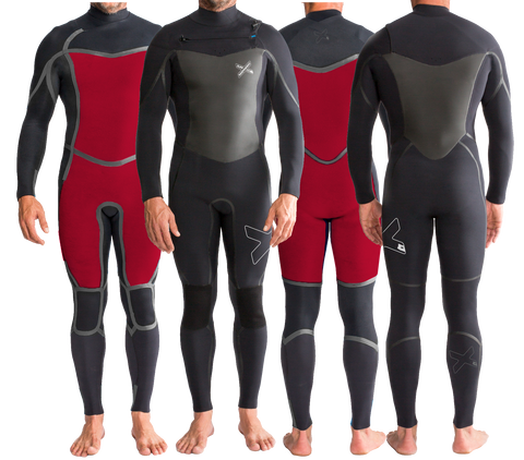 3x2 Tuxe Long Sleeve Chest Zip Steamer
