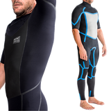 2x2 Tuxe Short Sleeve Chest Zip Steamer