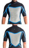 2x2 Tuxe Short Sleeve Chest Zip Steamer