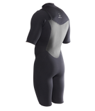 2x2 Tuxe Short Sleeve Chest Zip Springy
