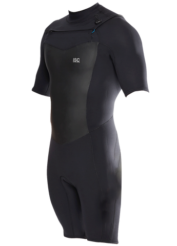 2x2 Tuxe Short Sleeve Chest Zip Springy